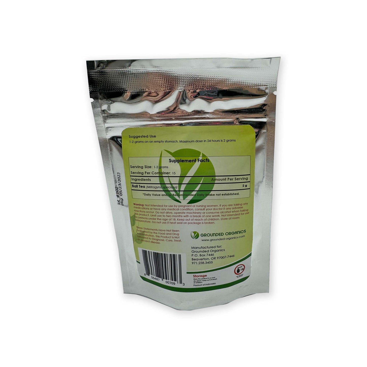 Bali Green Kratom Tea Powder