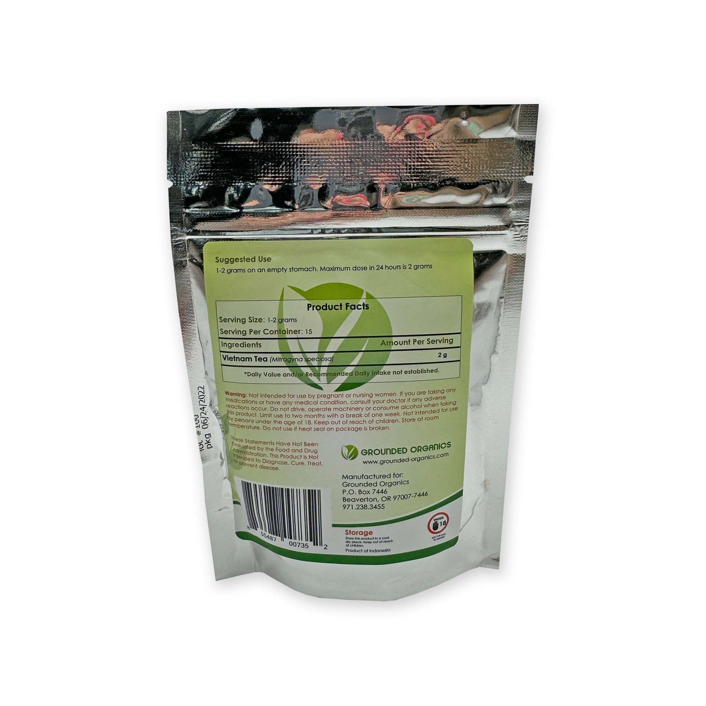 Vietnam Yellow Kratom Tea Powder